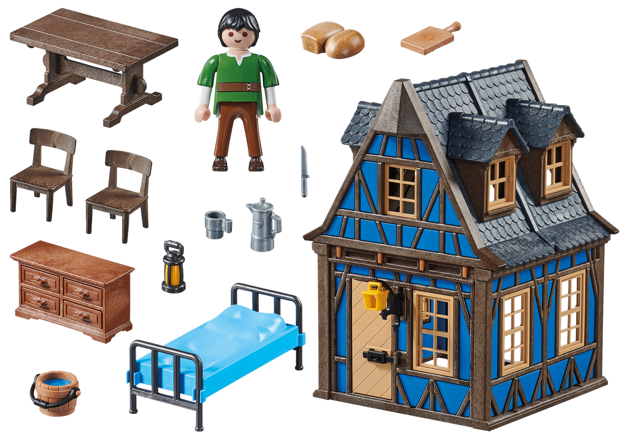 Maison bleue à colombages 70958 PLAYMOBIL®